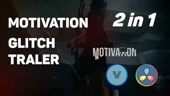 Glitch Motivation Trailer - VideoHive 36909604