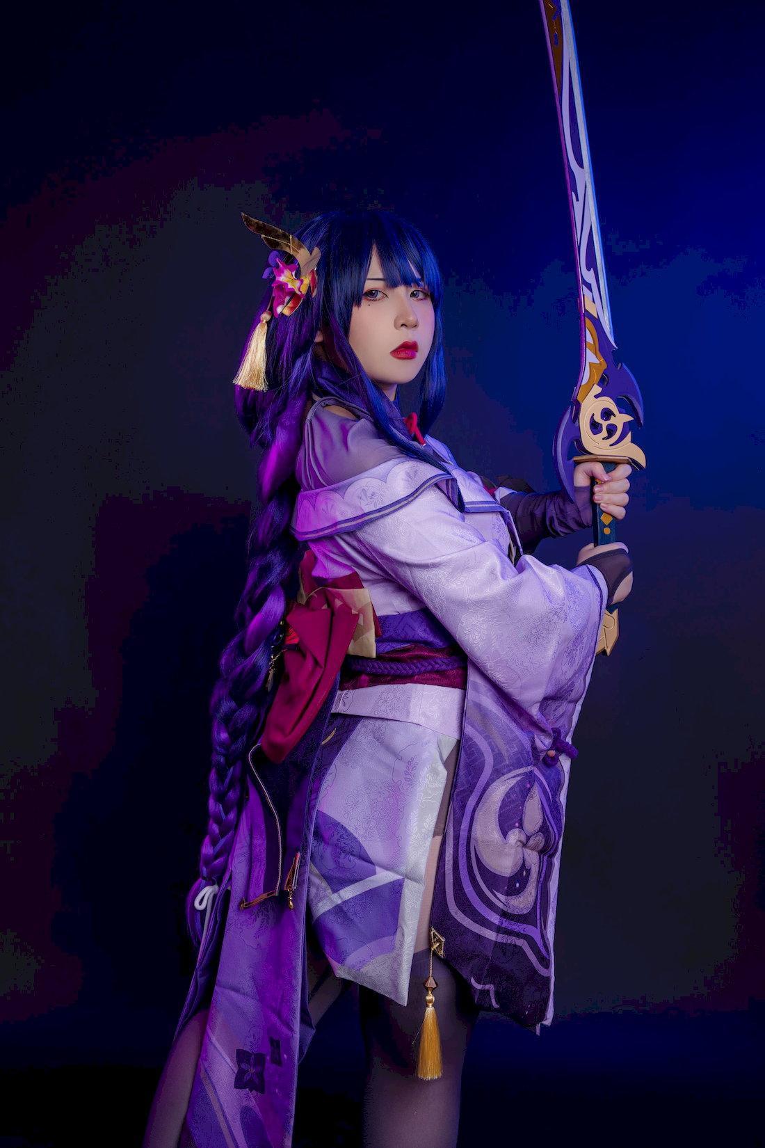 [福利女神cosplay] Uy Uy - Raiden Shogun/51P(4)