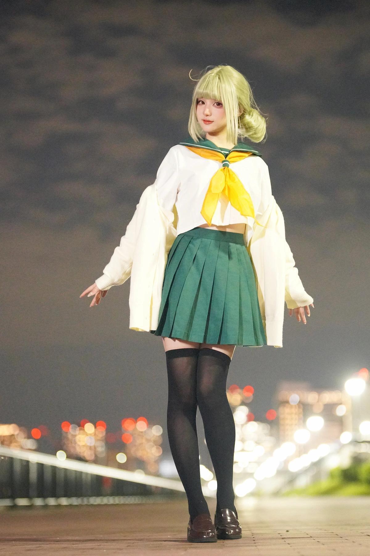 Cosplay 幼愛Youmeko – 小琪舞JK制服(15)