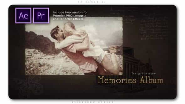My Memories Slideshow Opener - VideoHive 28907712