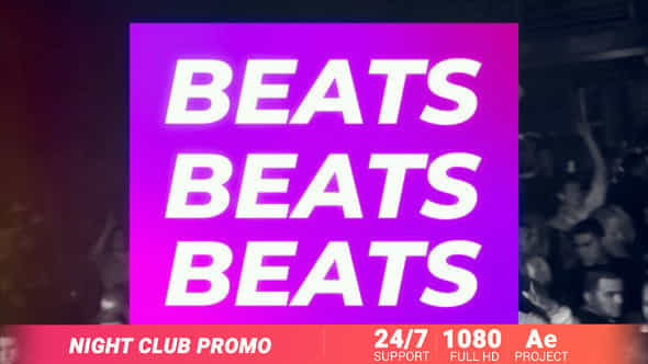 Night Club Promo - VideoHive 23920323