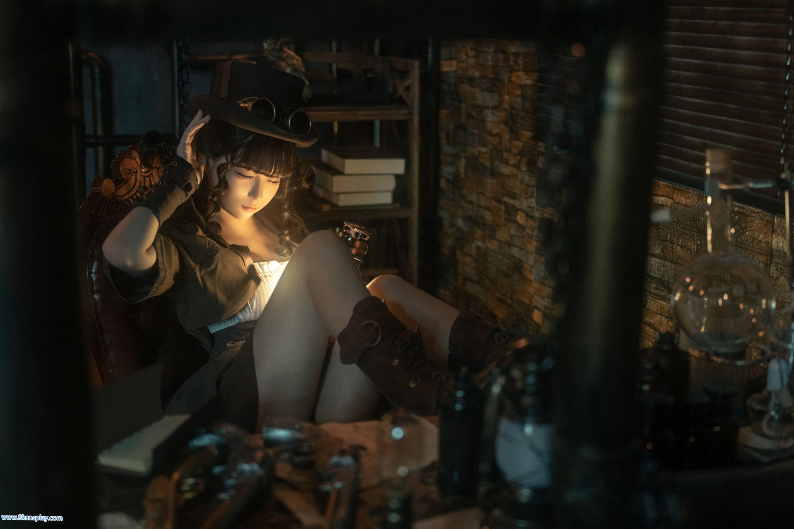 国模套图 蠢沫沫《蒸汽少女》(6)