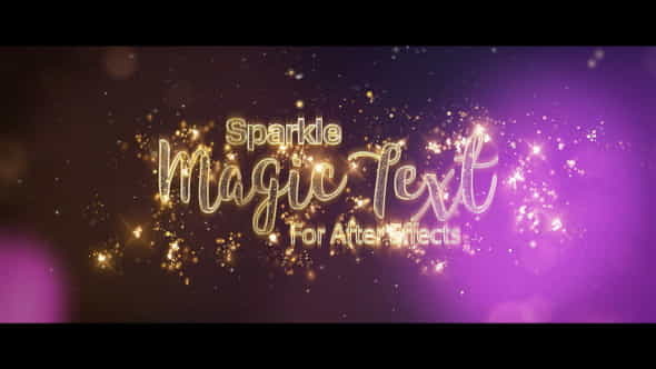 Magic Text Intro - VideoHive 38400483