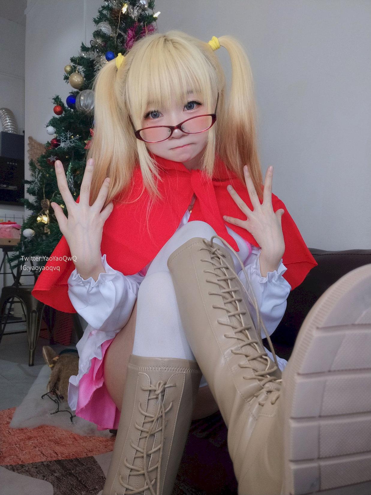 [福利女神cosplay] 萌妹子Coser摇摇乐yoyo fantia 12月会员合集 女仆系列/66P(44)