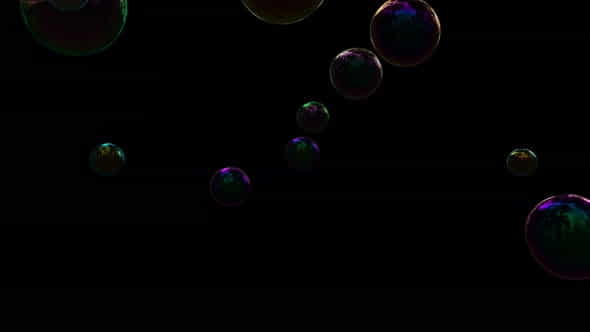 Soap Bubble With Alpha - VideoHive 23280475