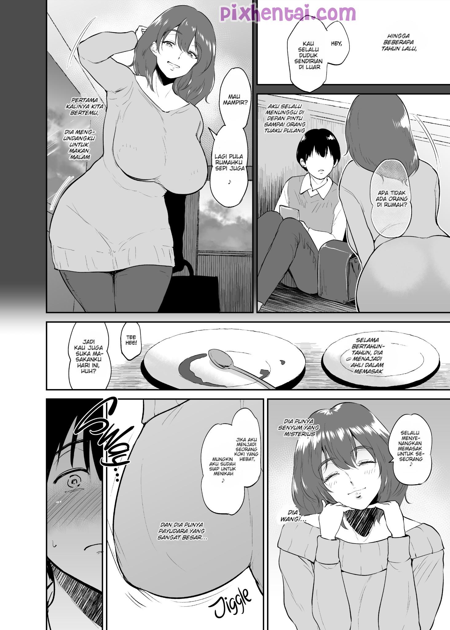Komik Hentai Marie-san to Onsen e : Diajak berlibur Tetangga Payudara Besar Manga XXX Porn Doujin Sex Bokep 03
