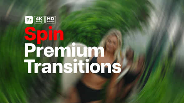 Premium Transitions Spin For Premiere Pro - VideoHive 49923382