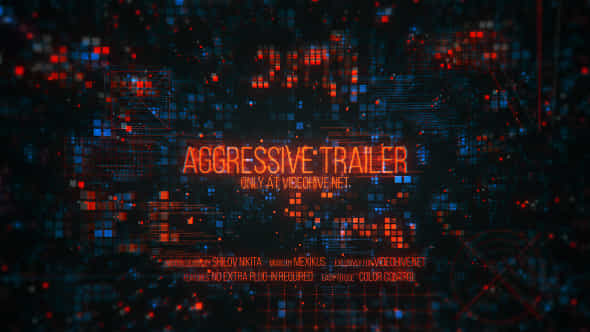 Aggressive Trailer - VideoHive 18612808