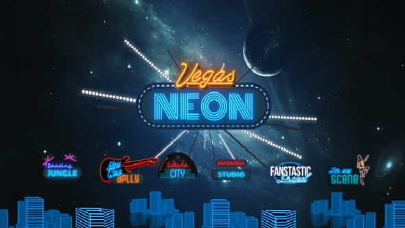 Vegas Neon - VideoHive 13500020