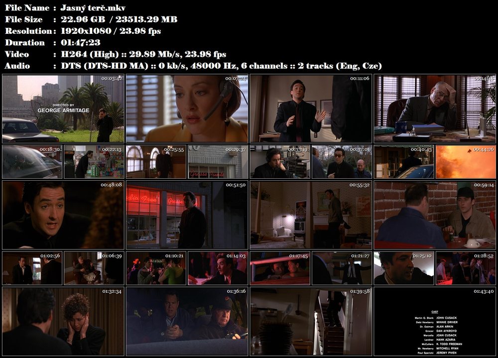 Jasný terč / Grosse Pointe Blank (1997)