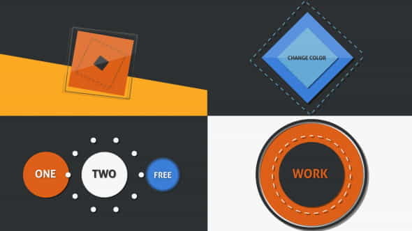 Shapes Intro - VideoHive 6654884
