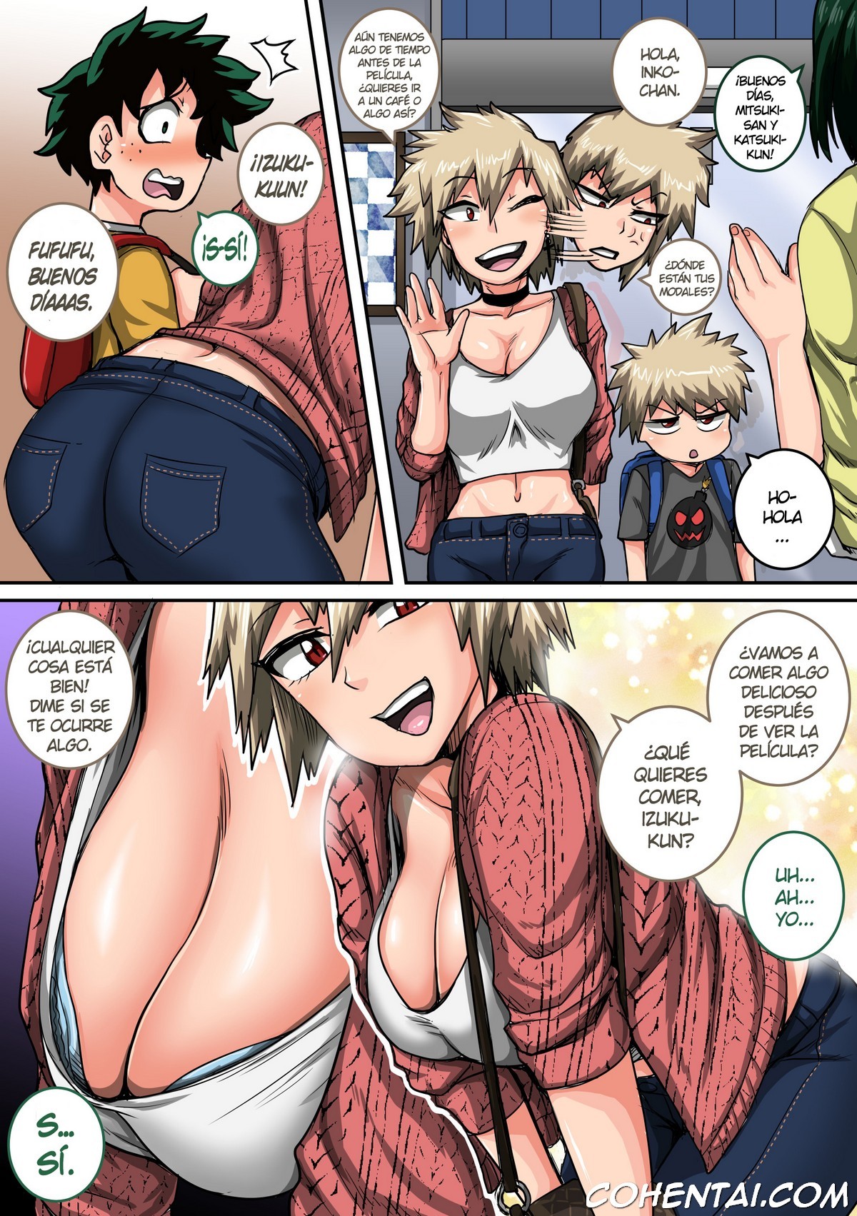 Bakugou Mama Rakugaki 1-15 (Boku no Hero Academia) xxx comics manga porno doujin hentai español sexo 