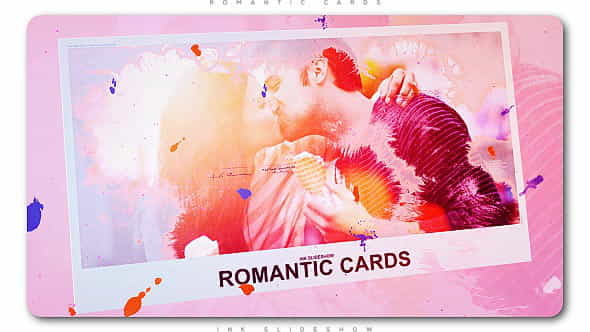 Romantic Cards Ink Slideshow - VideoHive 20630627