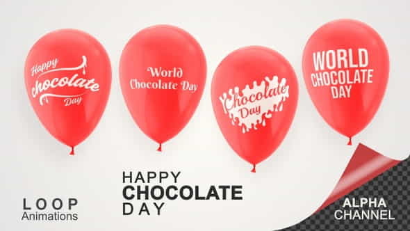 Happy Chocolate Day Celebration - VideoHive 32315782