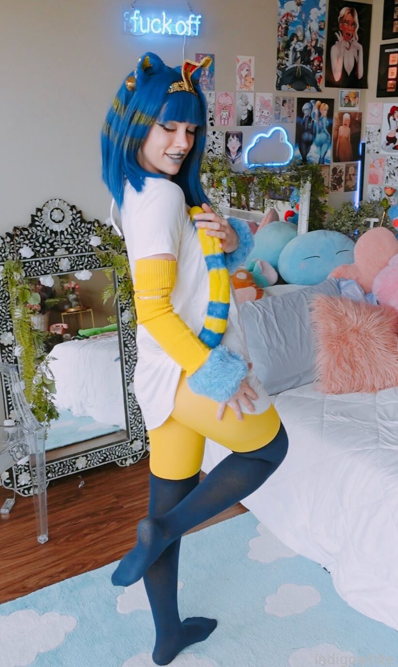Indigo White - Ankha