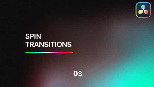 Spin Transitions For Davinci Resolve Vol 03 - VideoHive 50330735