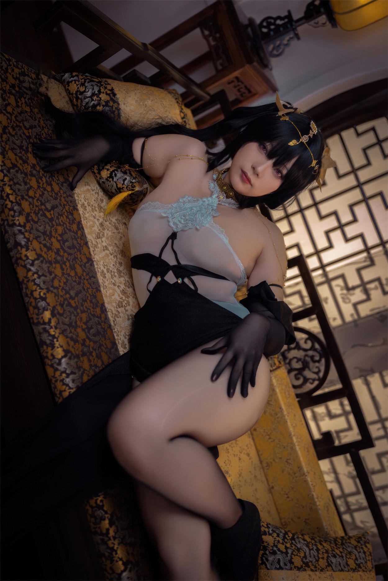 Cosplay 珟_珏Dita 碧蓝航线 镇海旗袍(3)