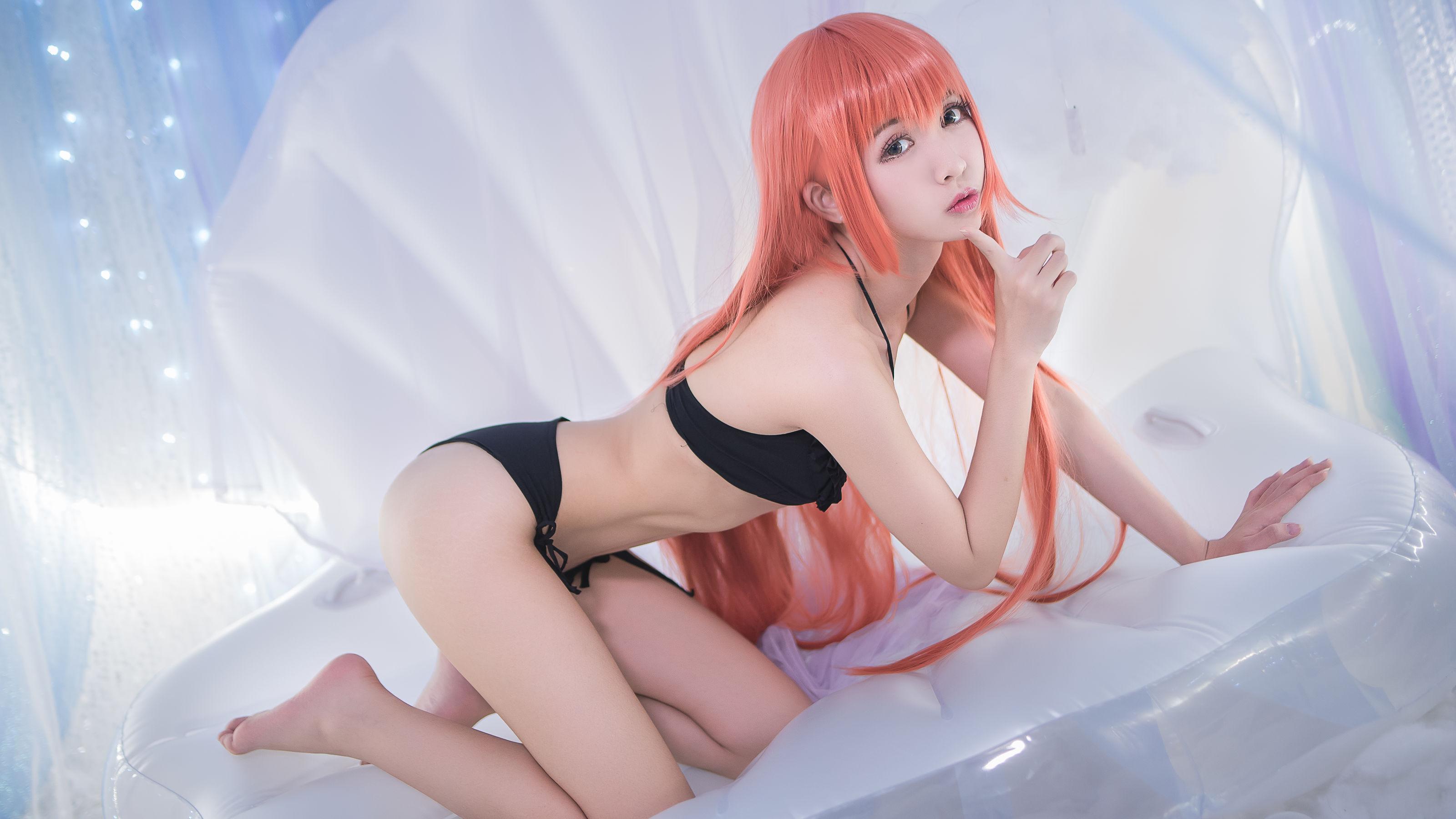 鳗鱼霏儿《红发魔女》 [COSPLAY美女] 写真集(9)