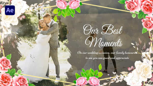 Ink Wedding Slideshow - VideoHive 52496741
