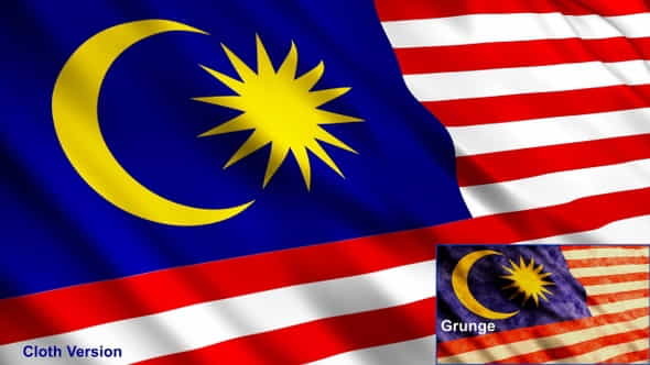 Malaysia Flags - VideoHive 23631761