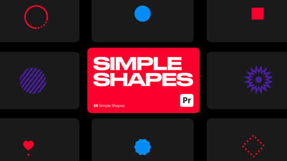 Simple Shapes - VideoHive 46517212
