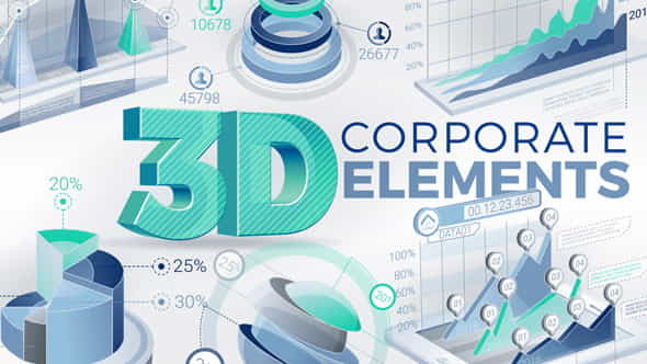3D Corporate Elements - VideoHive 21161402