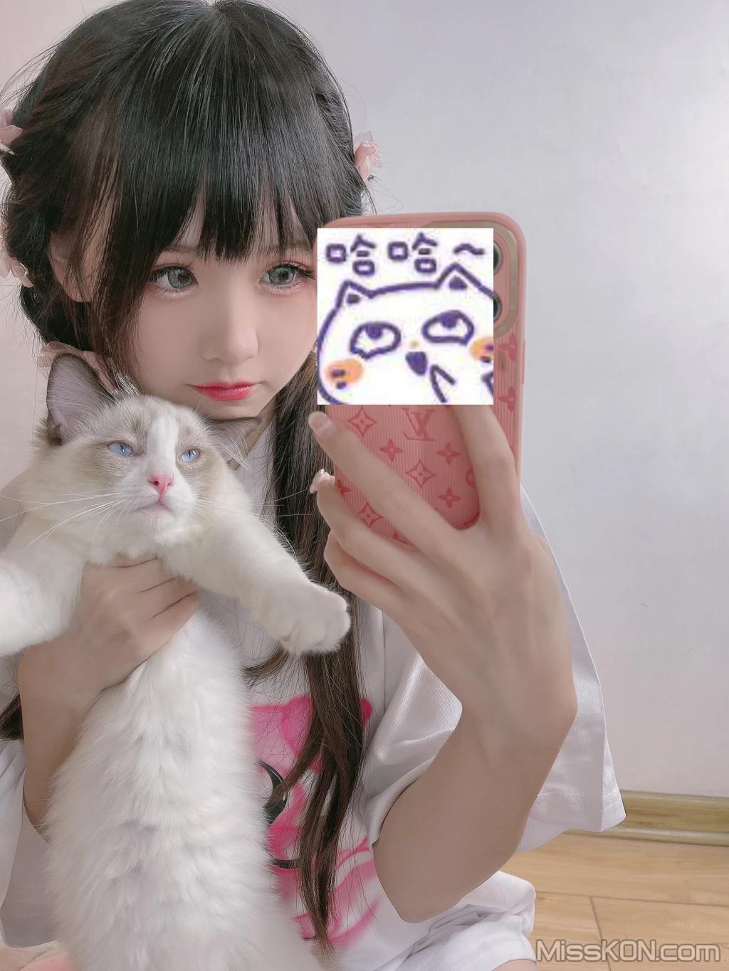 Coser@miko酱ww: mikoの白丝01 (241 photos)(24)