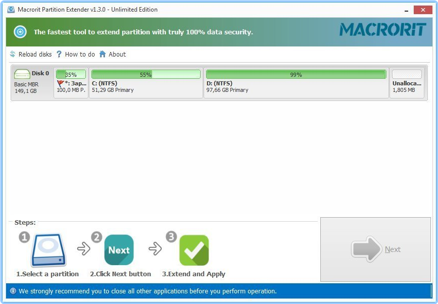 Macrorit Partition Extender 2.3.2 CEpyIj4b_o