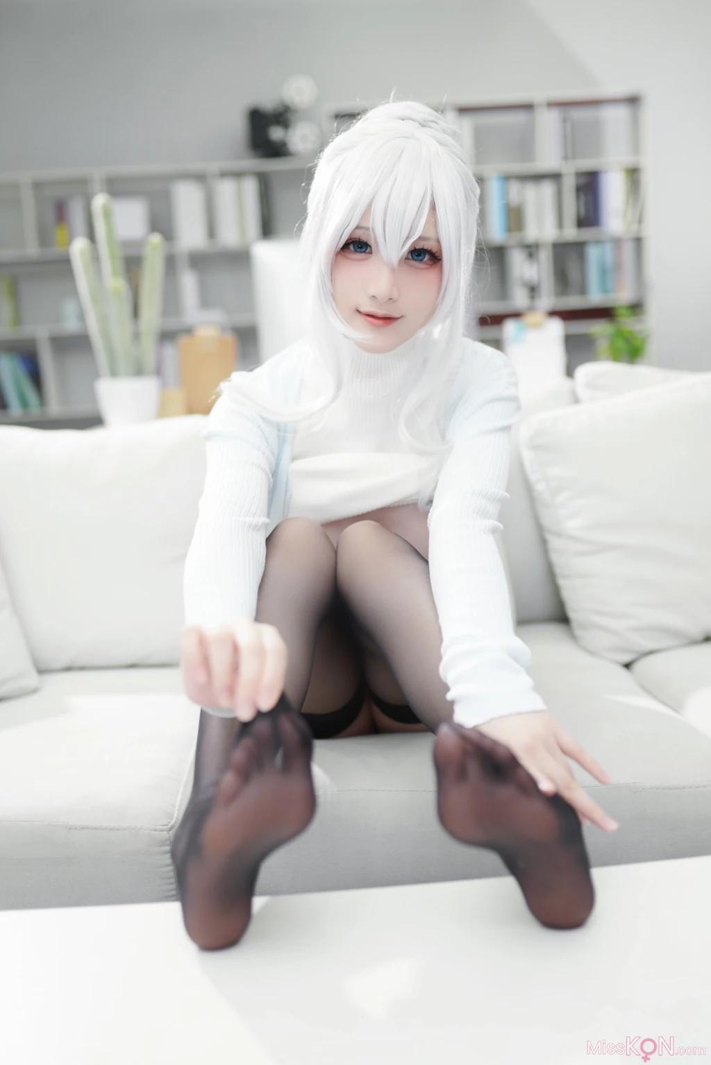Coser@幼愛Youmeko: 未亡人雪女 (70 photos)(45)
