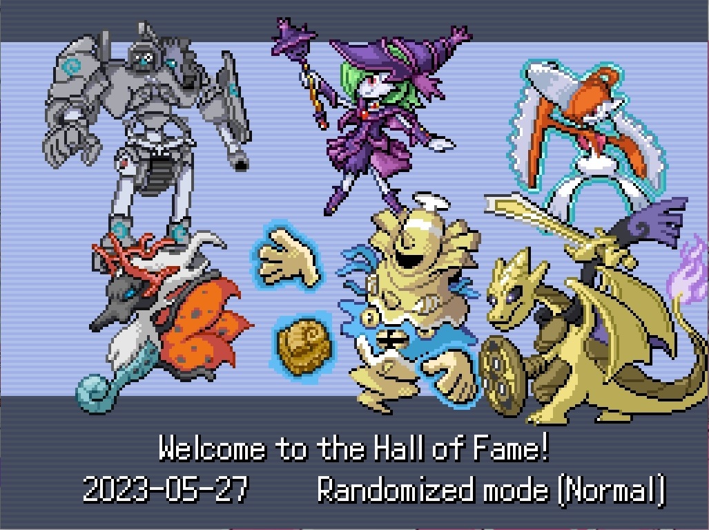 Pokemon Infinite Fusion HOF. The randomizer was a lot of fun. :  r/PokemonHallOfFame