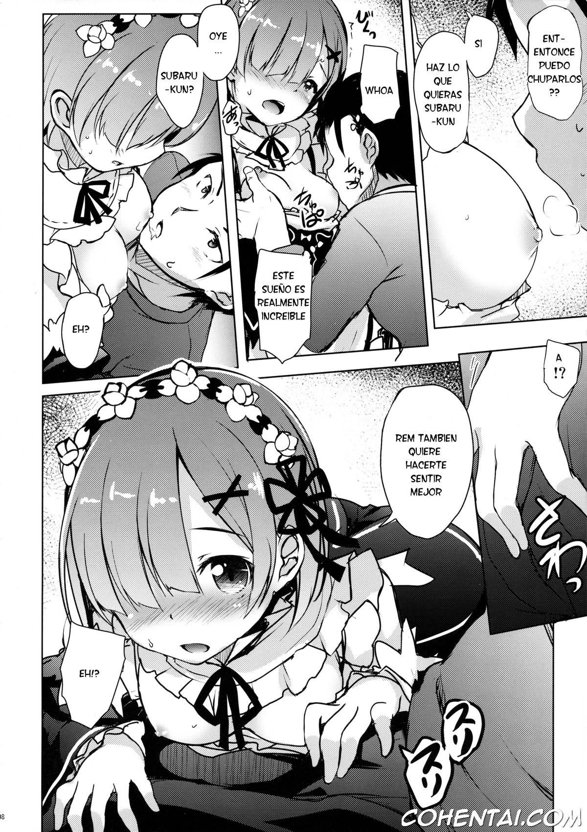 Rem kara Hajimeru Isei Kouyuu (Re:Zero kara Hajimeru Isekai Seikatsu) xxx comics manga porno doujin hentai español sexo Re:Zero kara Hajimeru Isekai Seikatsu Rem Subaru Natsuki