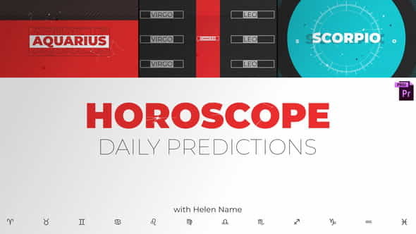 Astrology Opener - VideoHive 31646813