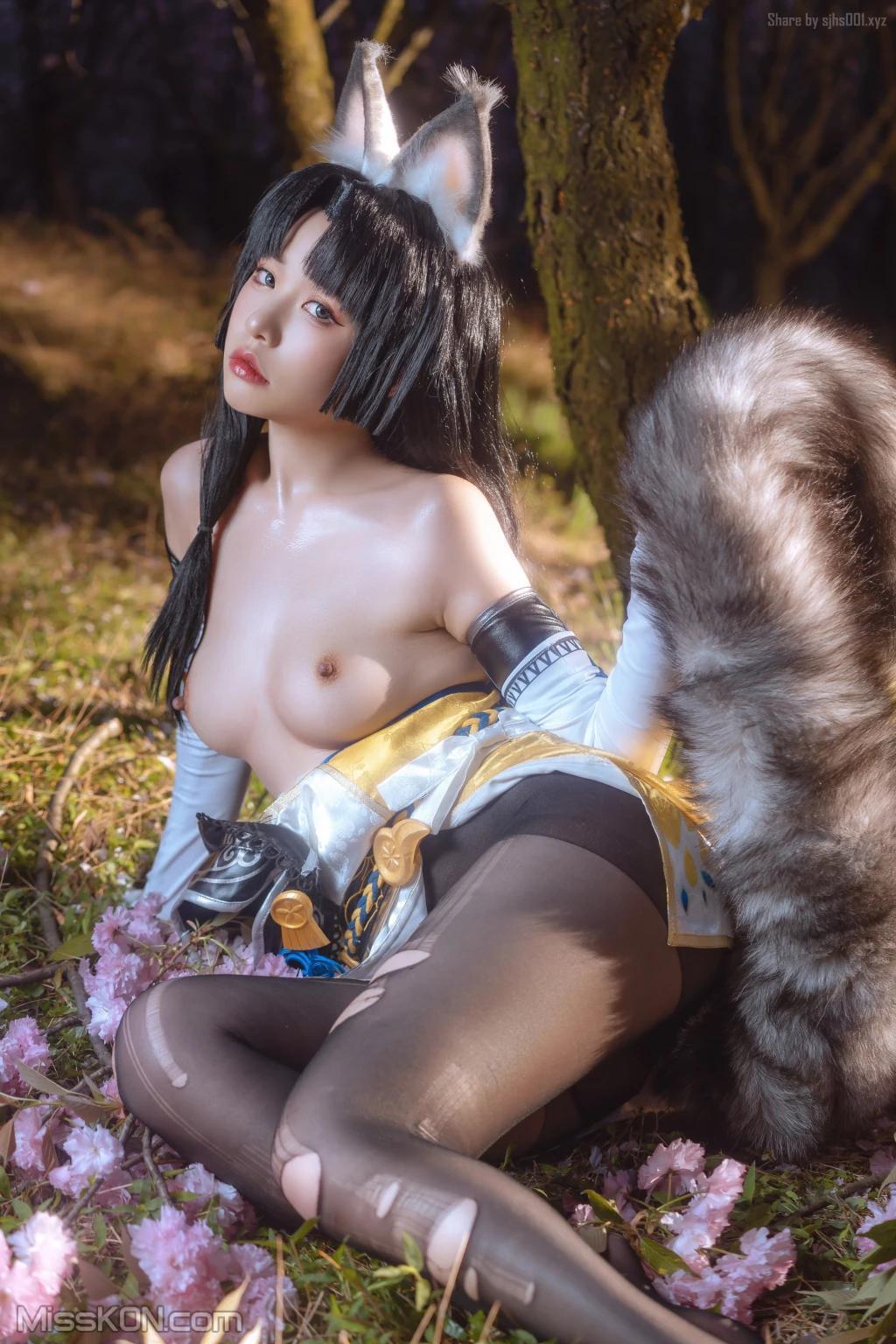 Coser@爆机少女喵小吉 (Nekokoyoshi): 永劫无间 胡桃 (50 photos )