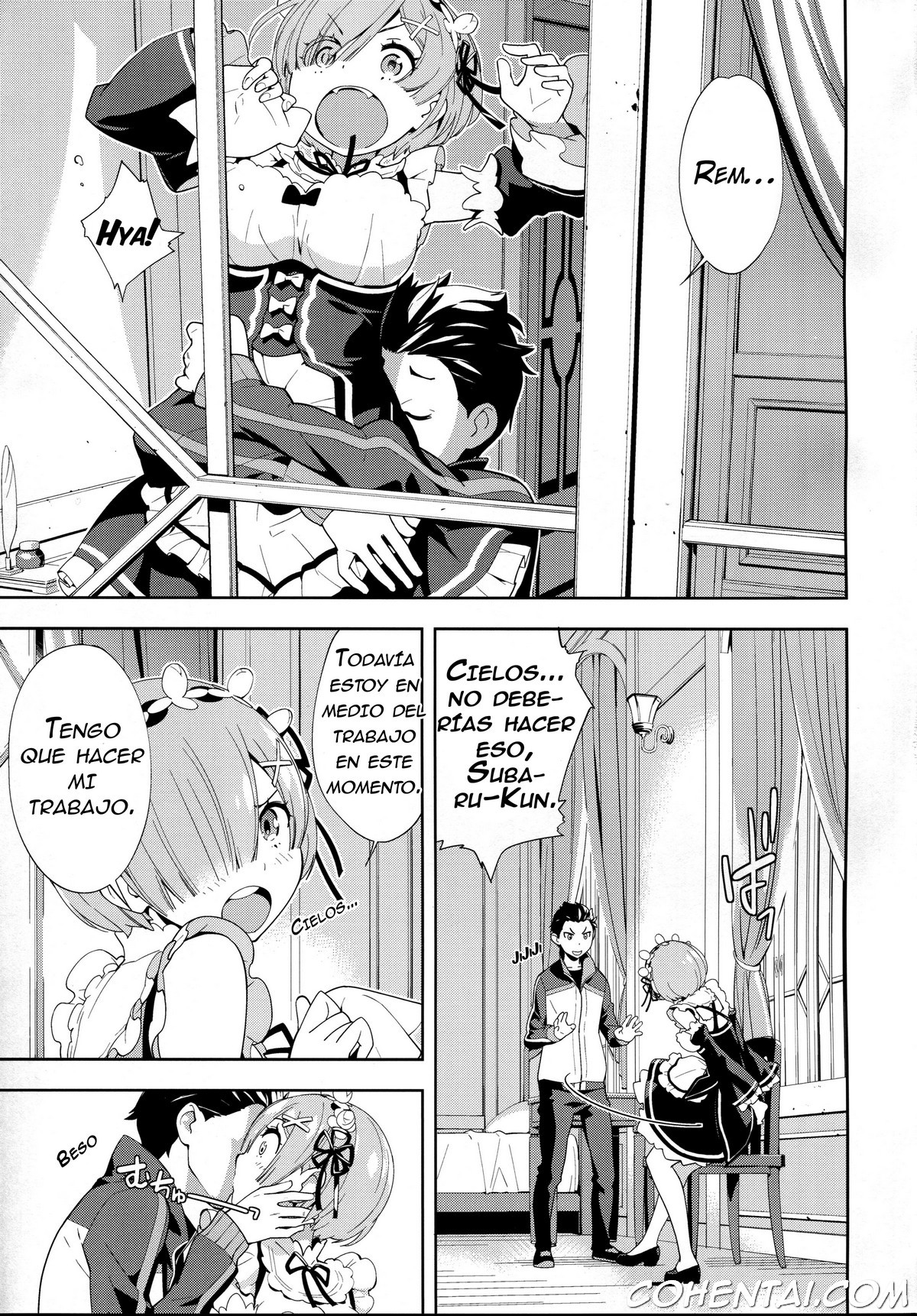 CHOICE 2 (Re:Zero kara Hajimeru Isekai Seikatsu) xxx comics manga porno doujin hentai español sexo 