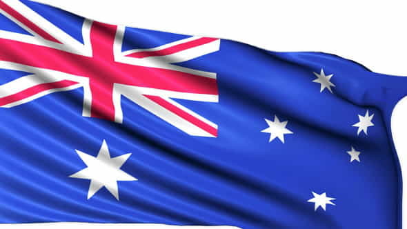 Flag of Australia - VideoHive 15417988