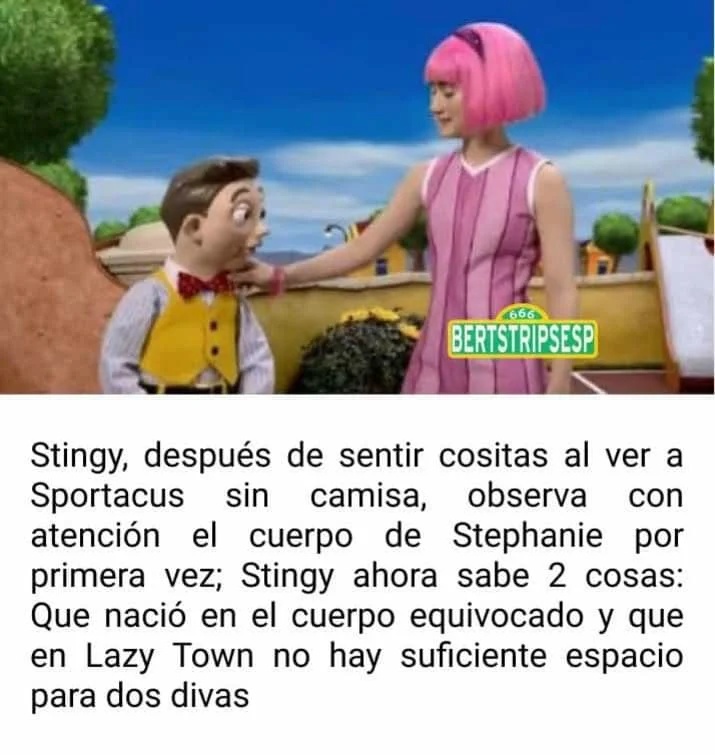 StingyTacus - Serendipia de amor en Lazy Town - 2