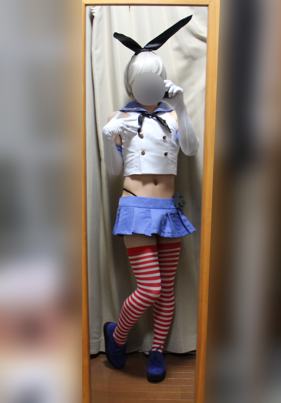[trans] Hatarabu - z1 & z3 Shimakaze cosplay