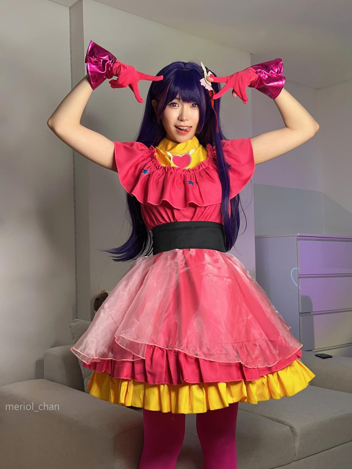 Cosplay MeriolChan 星野アイ Ai Hoshino(18)