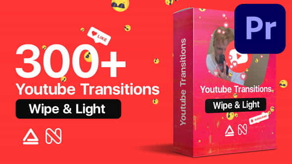 Youtube Transitions | Premiere Pro - VideoHive 36220059
