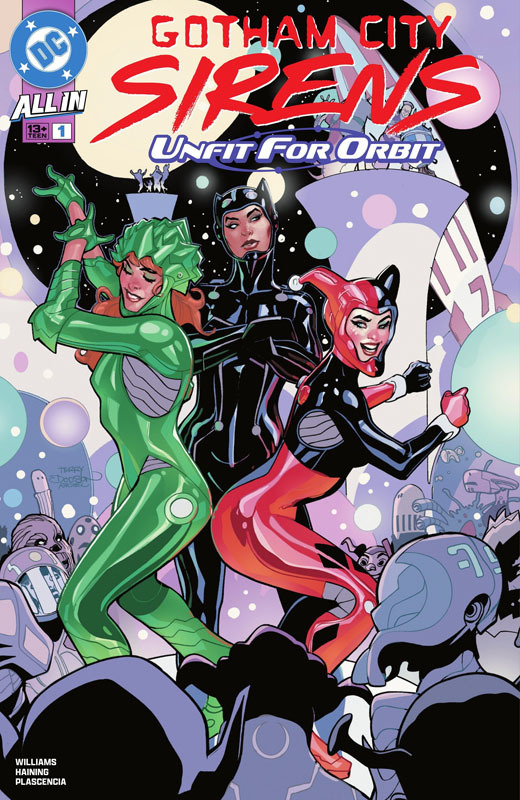Gotham City Sirens - Unfit For Orbit #1-5 (2025) Complete