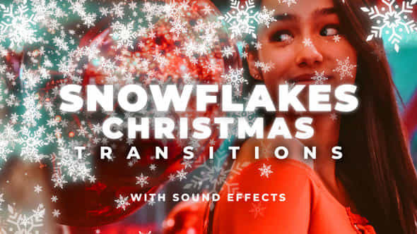 Snowflake Christmas Transitions - VideoHive 44761896