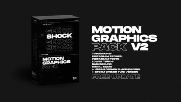 Shock | Motion Graphics Pack - VideoHive 24181222