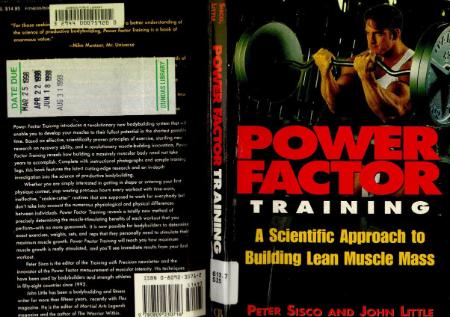 Power Factor Training - A Scientific Approach to Building Lean Muscle Mass