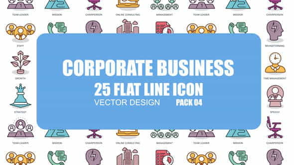 Corporate Business - Flat Animation - VideoHive 23370352