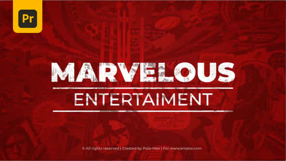 Marvelous Logo Intro - VideoHive 46258603