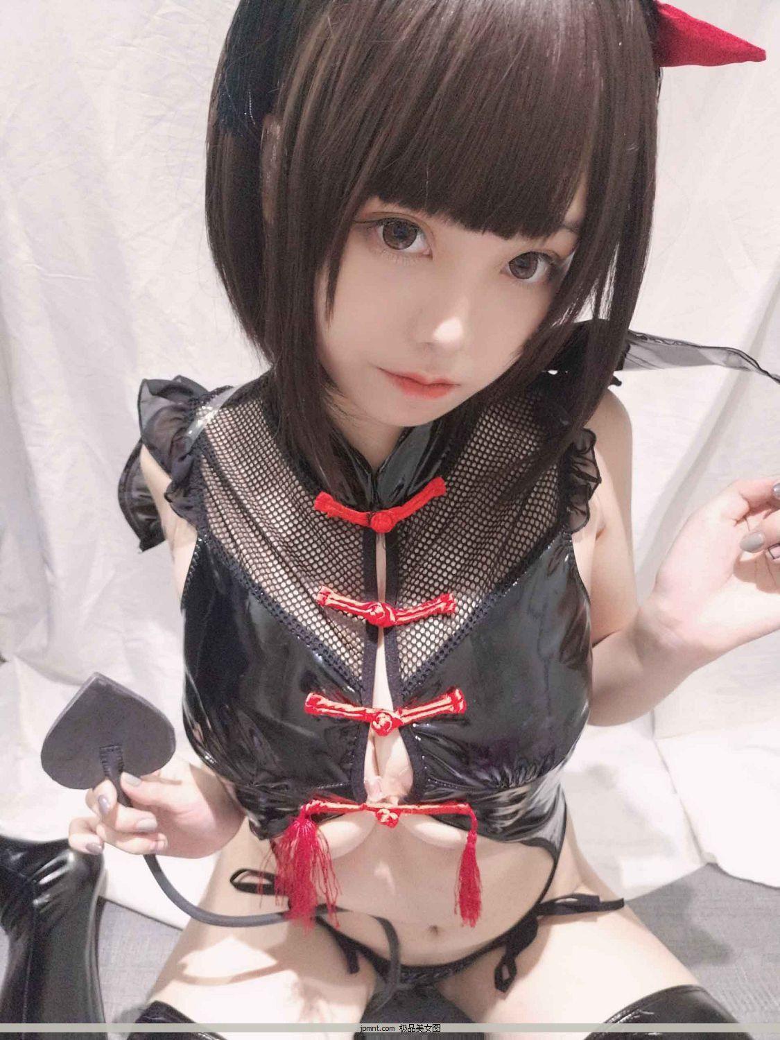 [美少女私拍cos-ACG爱动漫 蜜汁猫裘] 023 小恶魔自拍(19)