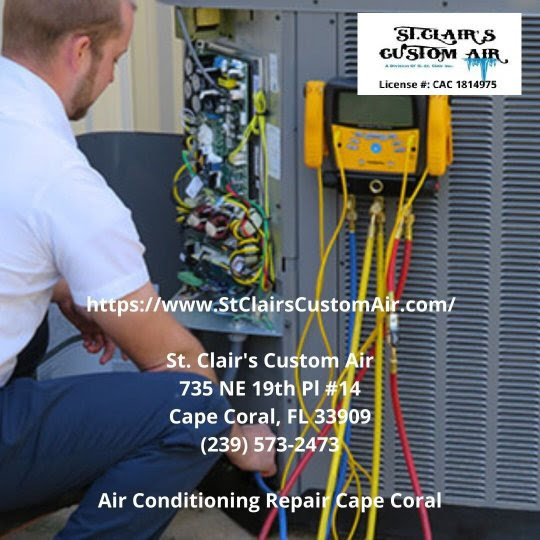 Air Conditioining service - cape coral, FL - St. Clair's Custom Air