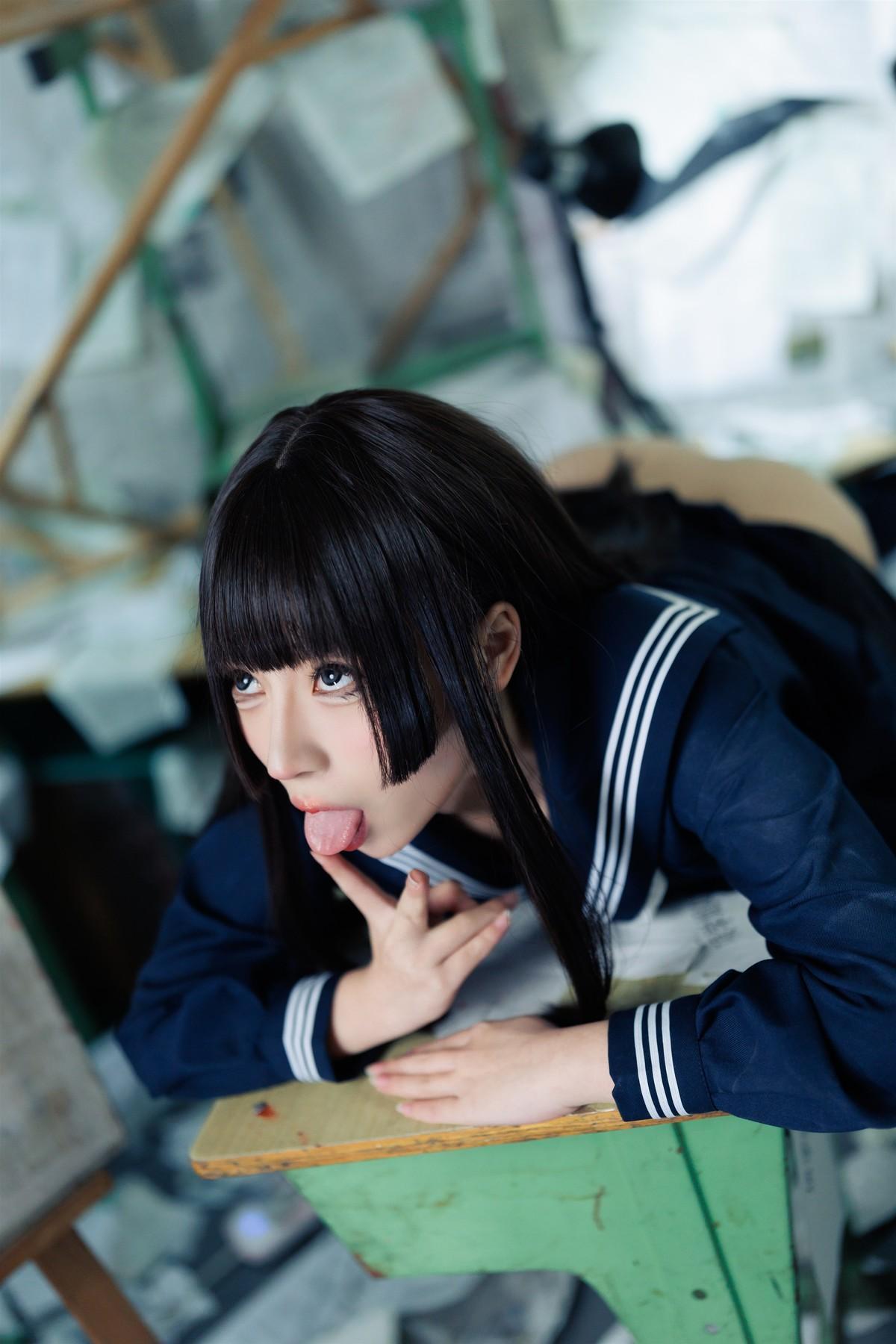 Cosplay 胡桃猫Kurumineko 反差学妹 Set.02(17)