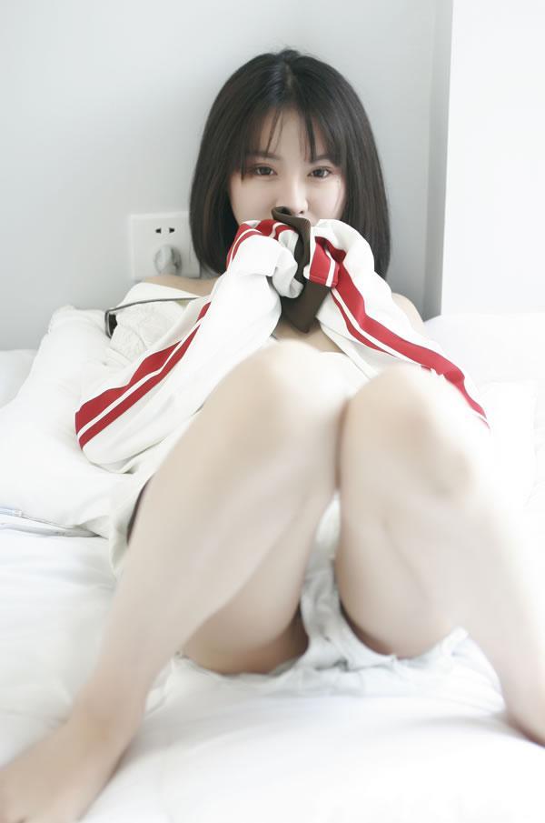 短发美女祖儿 - 清新碎花+校服(22)