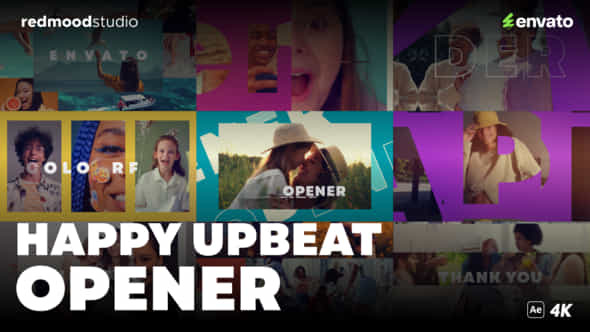 Happy Upbeat Opener - VideoHive 56958420